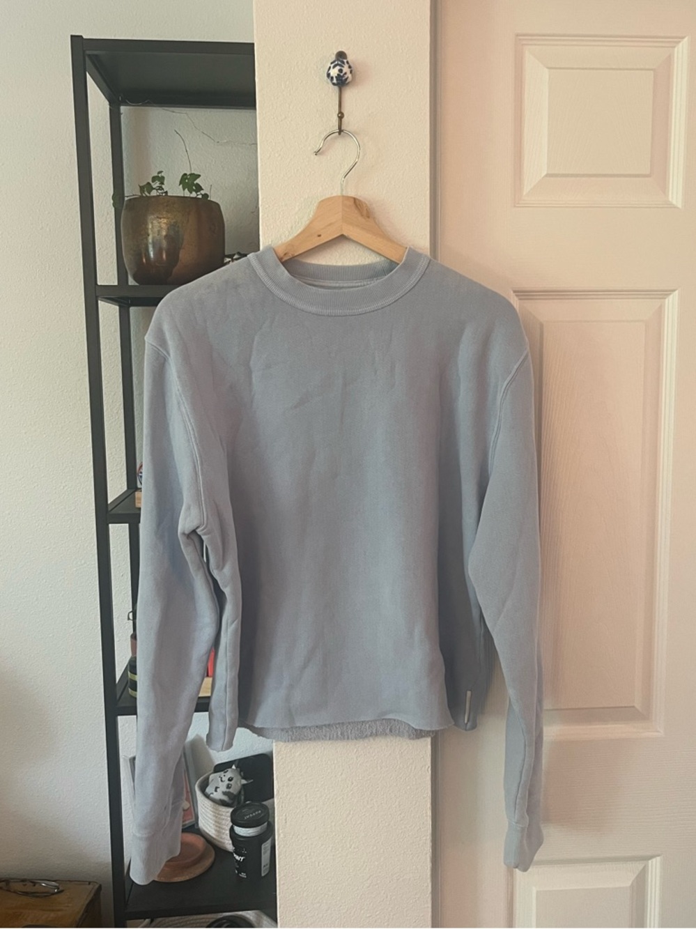 Citizens Of Humanity Light Blue Crew Neck Sweater